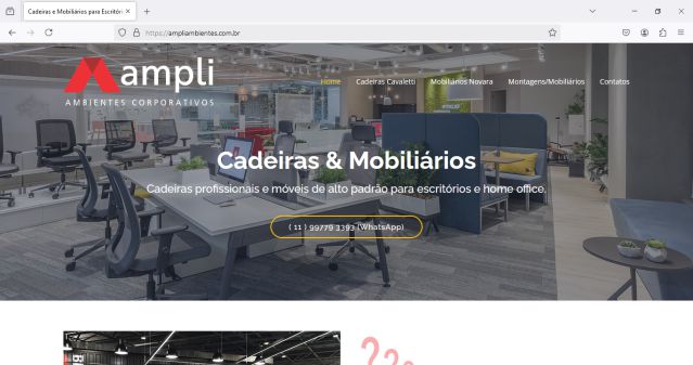 Cliente Ampli Ambientes Corporativos