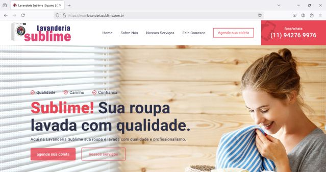 Cliente Lavanderia Sublime